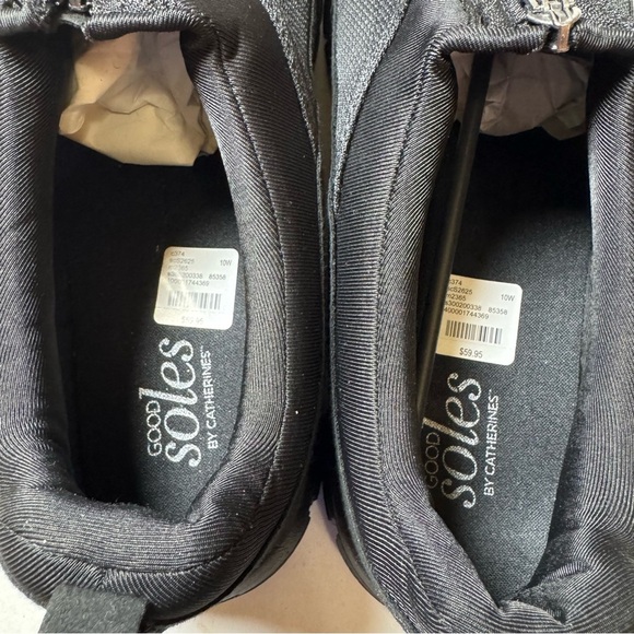Good Soles by Catherine’s Black Slip On Sneakers - Picture 9 of 10